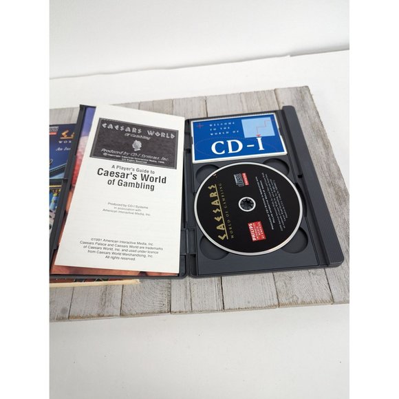 Caesars World of Gambling Interactive Compact Disc Phillips CD-i - Picture 4 of 6